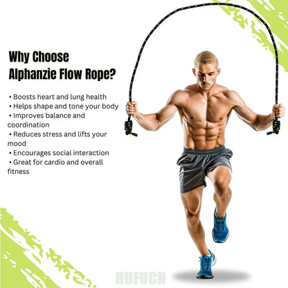 Flow Exercise Rope – Weighted Cardio & Full-Body Training Rope