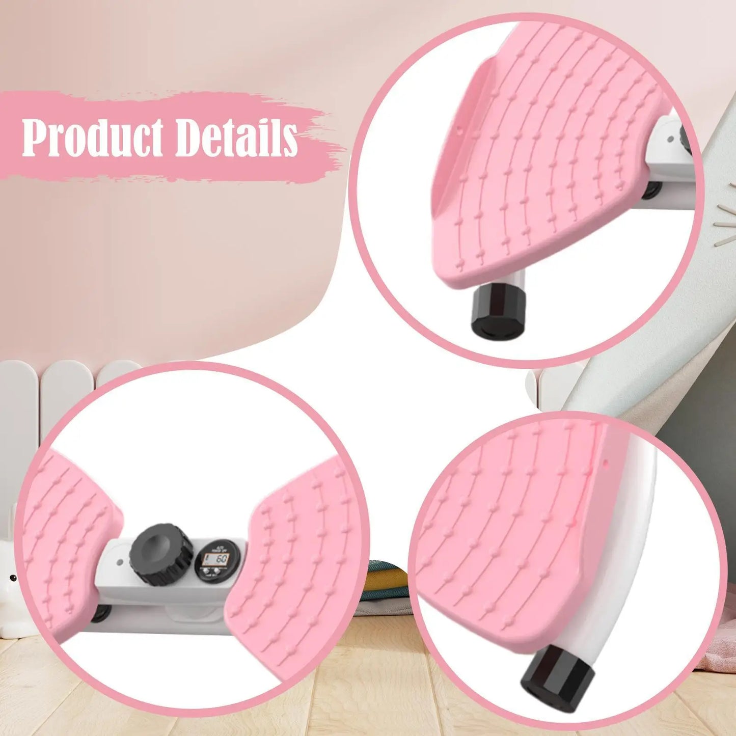Waist Twisting Disc with Resistance Bands