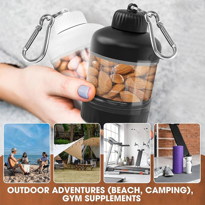 Portable Protein Powder Travel Container