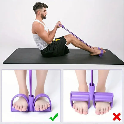 Multifunction Pedal Resistance Band
