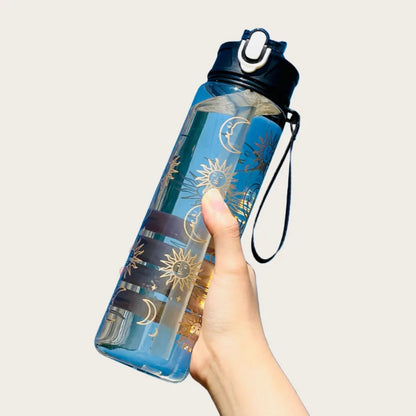 800ml / 27oz Sports Water Bottle with Time Scale