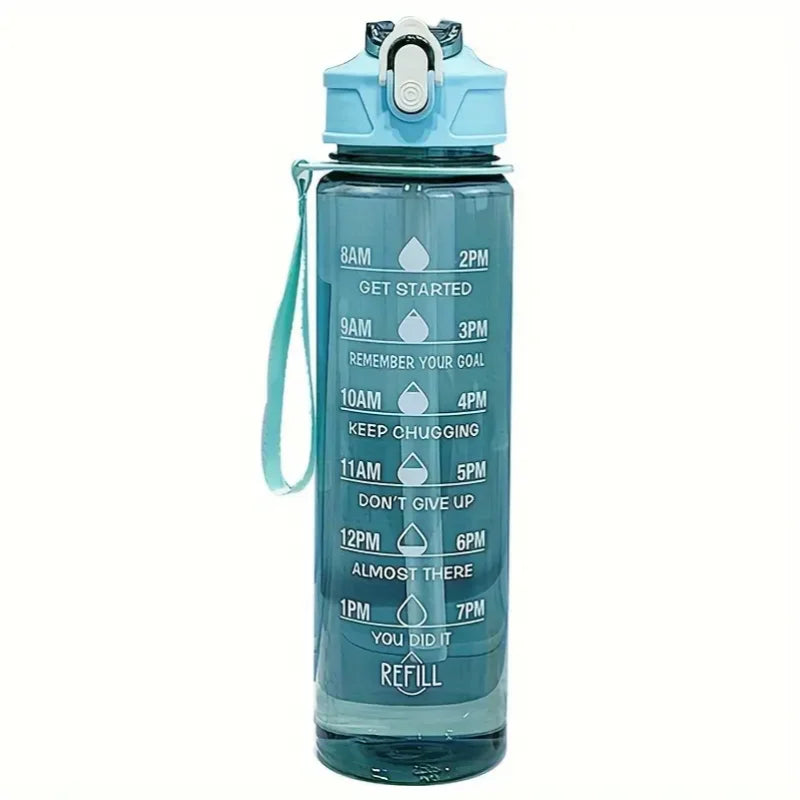 800ml / 27oz Sports Water Bottle with Time Scale