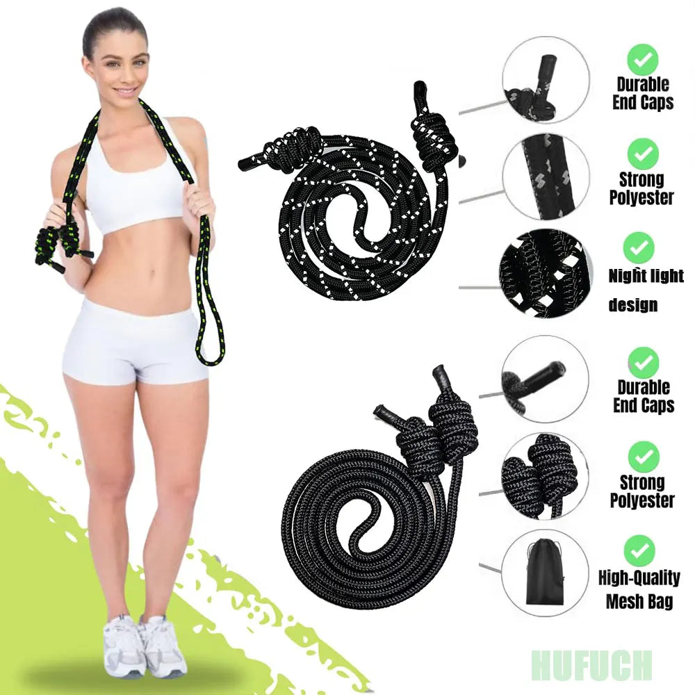 Flow Exercise Rope – Weighted Cardio & Full-Body Training Rope