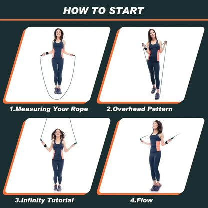 Flow Exercise Rope – Weighted Cardio & Full-Body Training Rope
