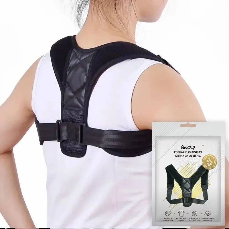 Back Posture Correction Belt – Adjustable Posture Support Brace