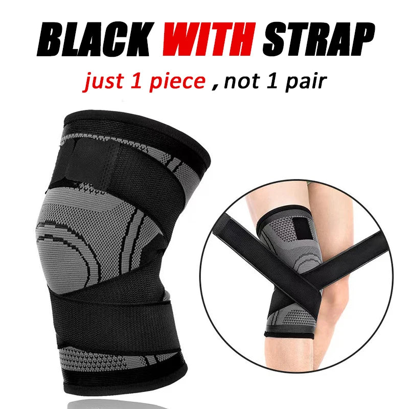 Adjustable Knee Support Wrap – Compression & Joint Protection (single piece)