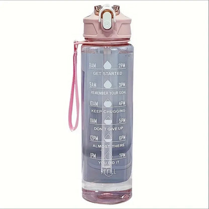 800ml / 27oz Sports Water Bottle with Time Scale