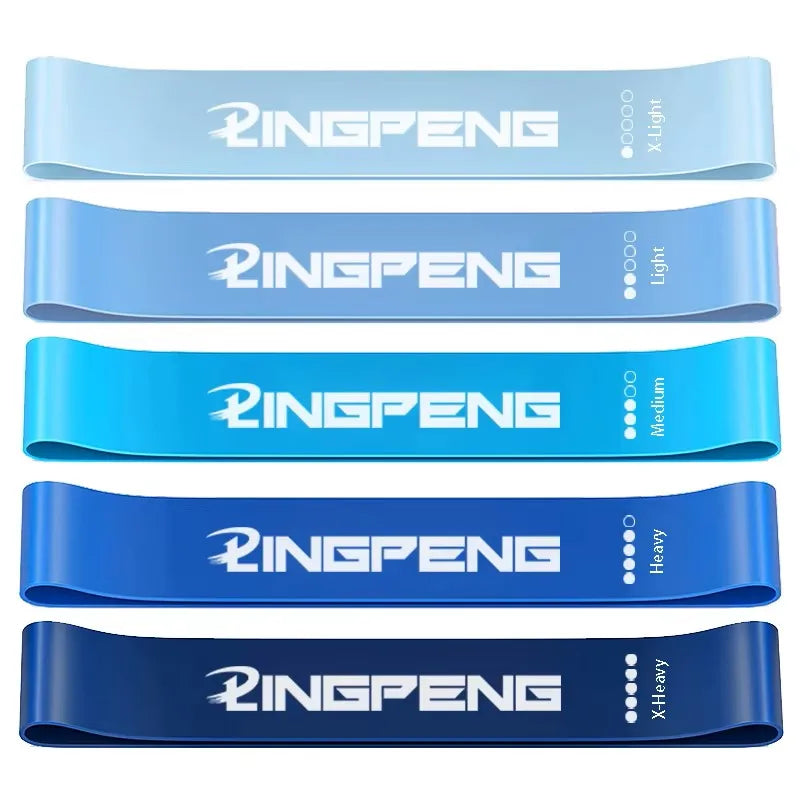 Resistance Band Set - Latex Bands for Leg & Hip Training