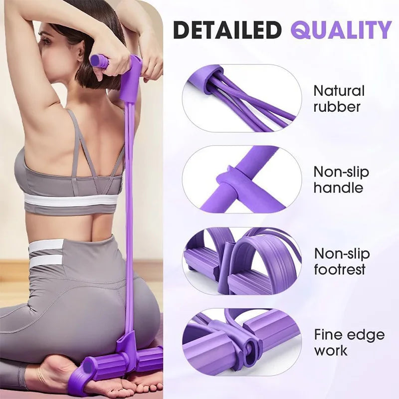 Multifunction Pedal Resistance Band