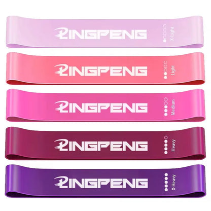 Resistance Band Set - Latex Bands for Leg & Hip Training