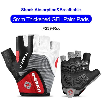 INBIKE Shockproof GEL Pad Cycling Gloves