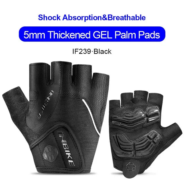 INBIKE Shockproof GEL Pad Cycling Gloves
