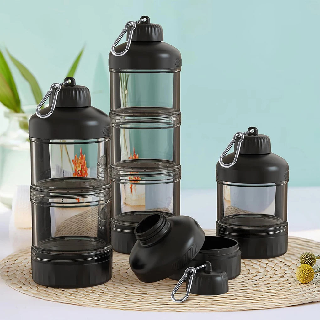 Portable Protein Powder Travel Container