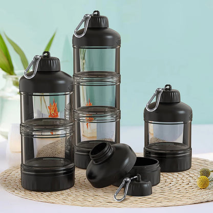 Portable Protein Powder Travel Container
