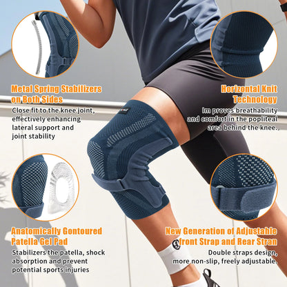 Knee Support Brace – Compression Sleeve for Sports & Daily Use