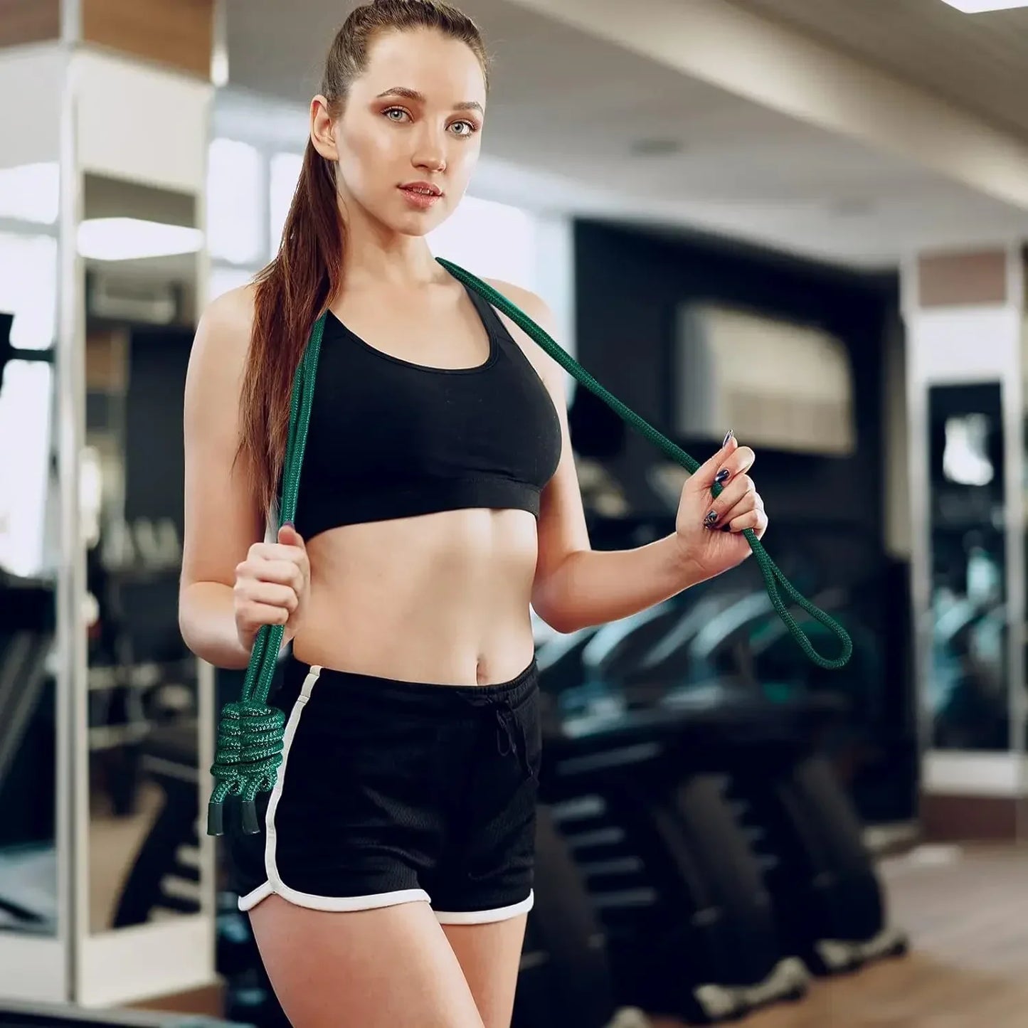 Flow Exercise Rope – Weighted Cardio & Full-Body Training Rope