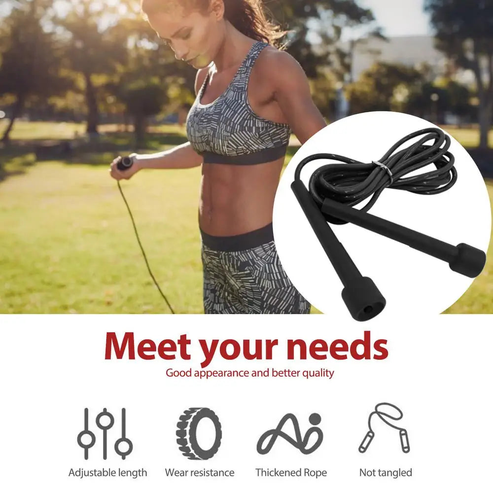 Adjustable Skipping Rope – Fitness & Cardio Training