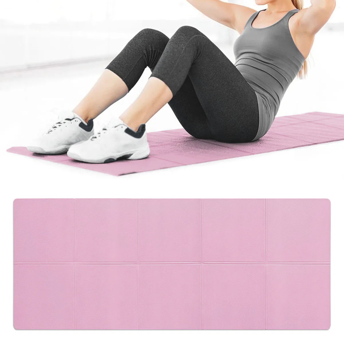 Yoga Mat – Lightweight & Non-Slip Gym Mat (4 mm)