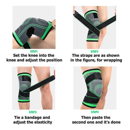 Adjustable Knee Support Wrap – Compression & Joint Protection (single piece)