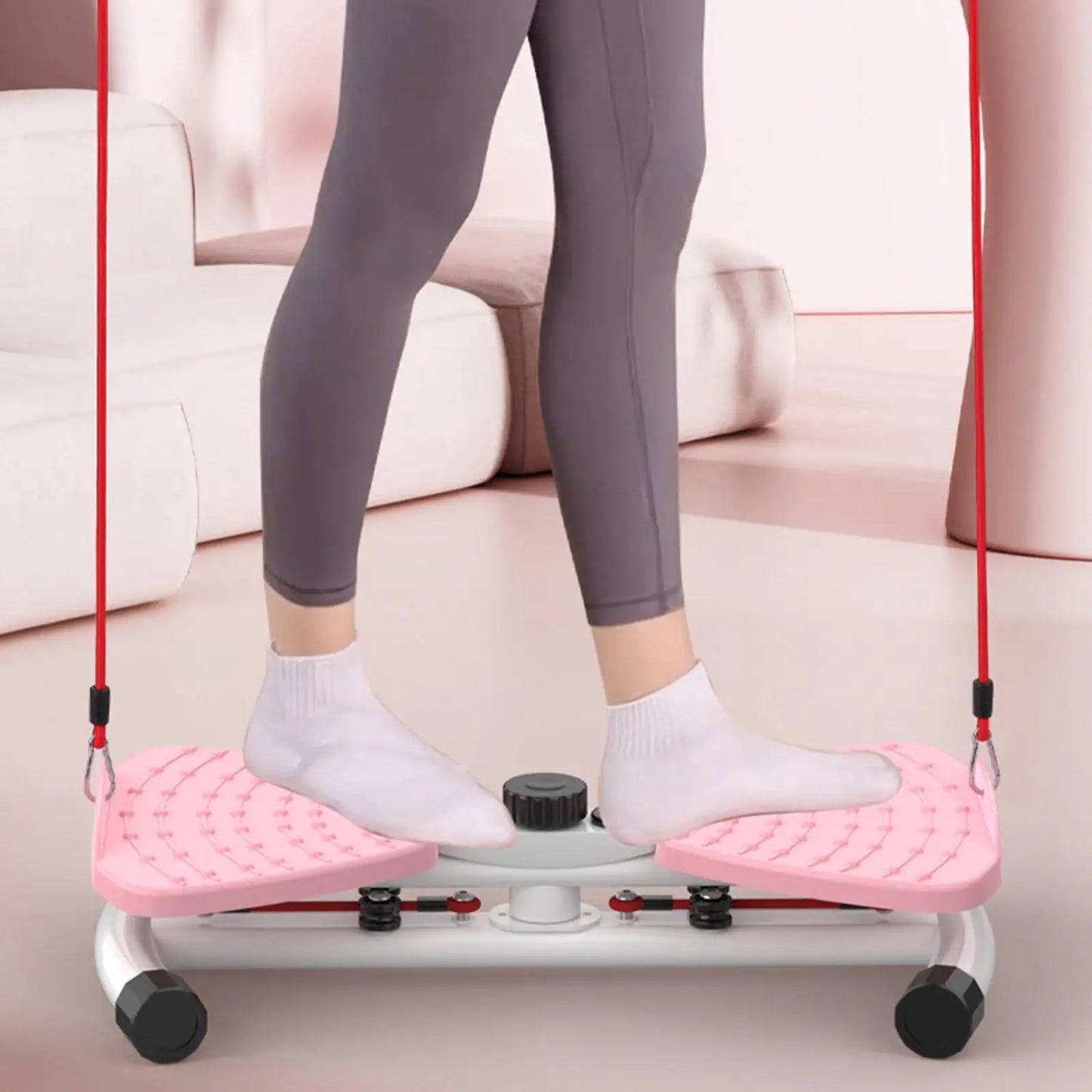 Waist Twisting Disc with Resistance Bands