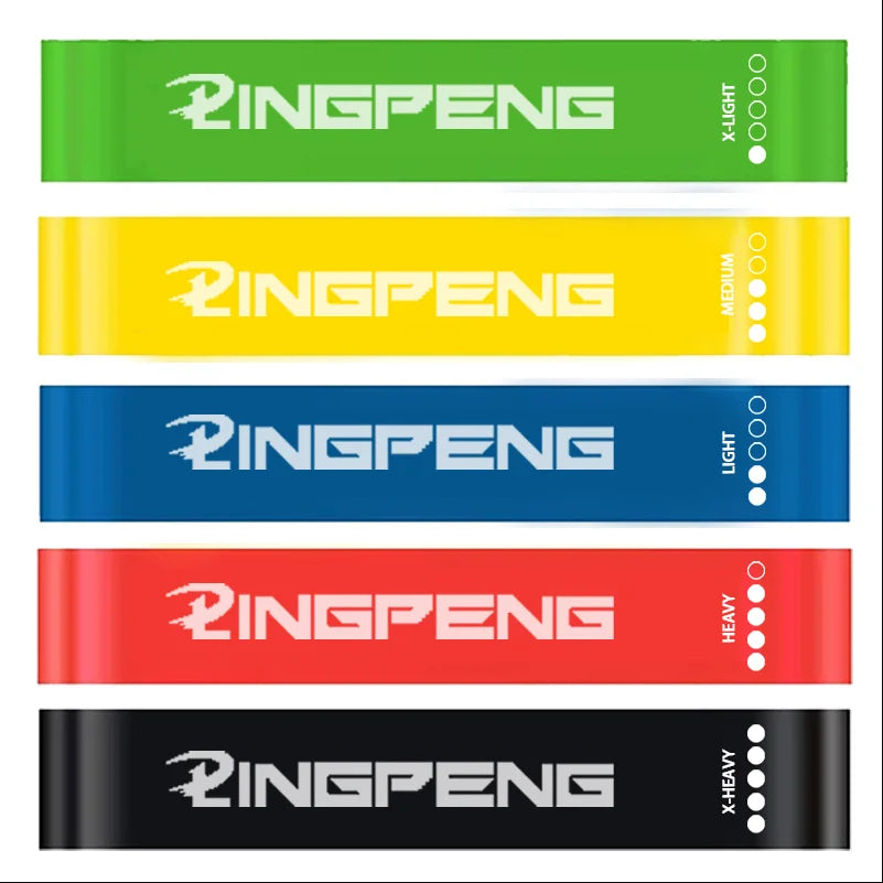 Resistance Band Set - Latex Bands for Leg & Hip Training