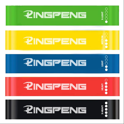 Resistance Band Set - Latex Bands for Leg & Hip Training