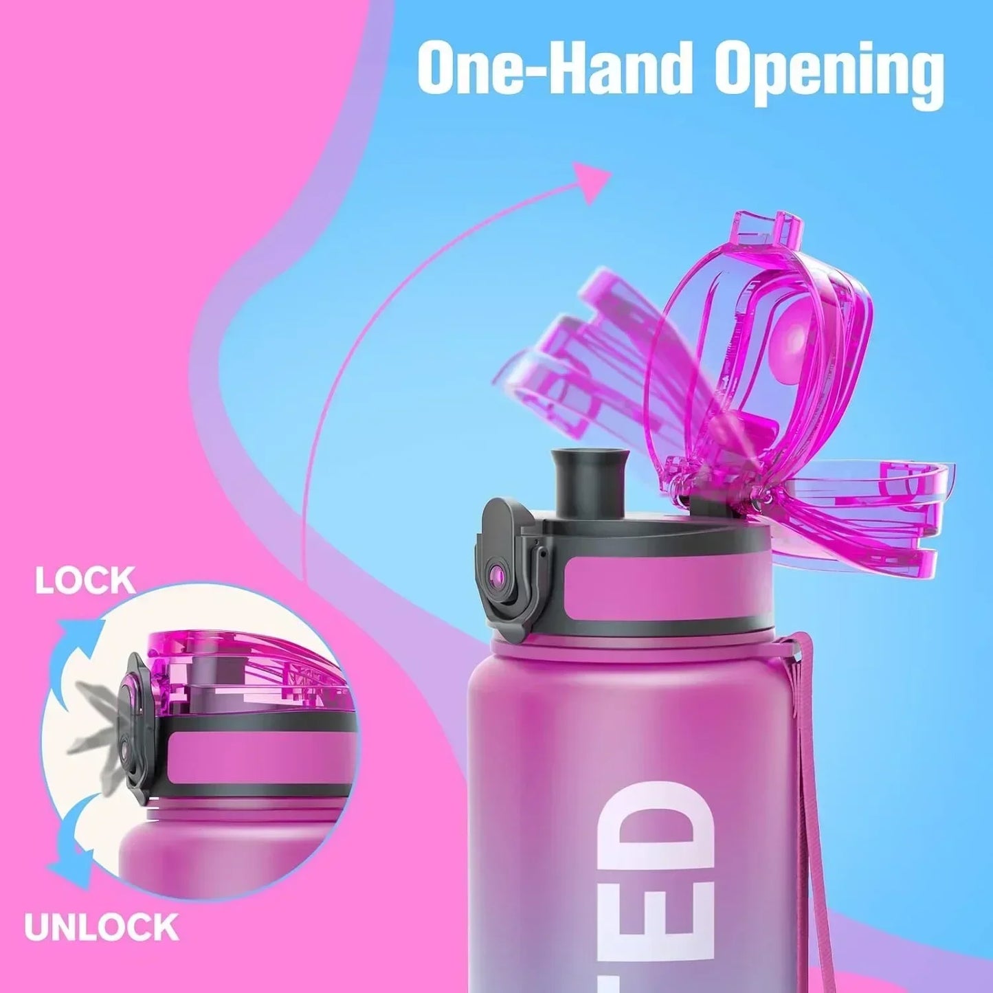Reusable Plastic Bottle – Everyday Use