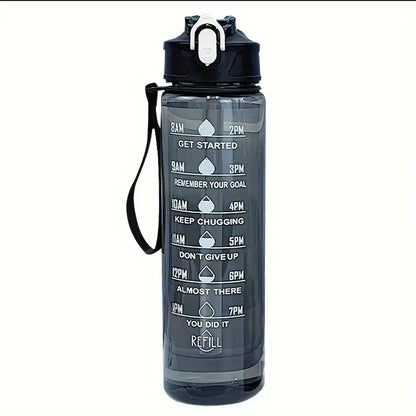 800ml / 27oz Sports Water Bottle with Time Scale