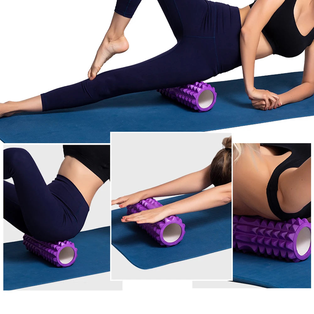 Yoga Foam Roller – Muscle Massage & Body Relaxation Tool