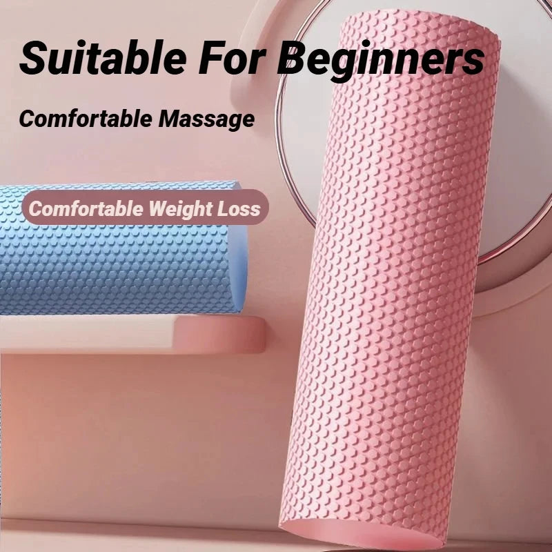 EVA Solid Foam Roller – Deep Tissue Muscle Massage & Recovery