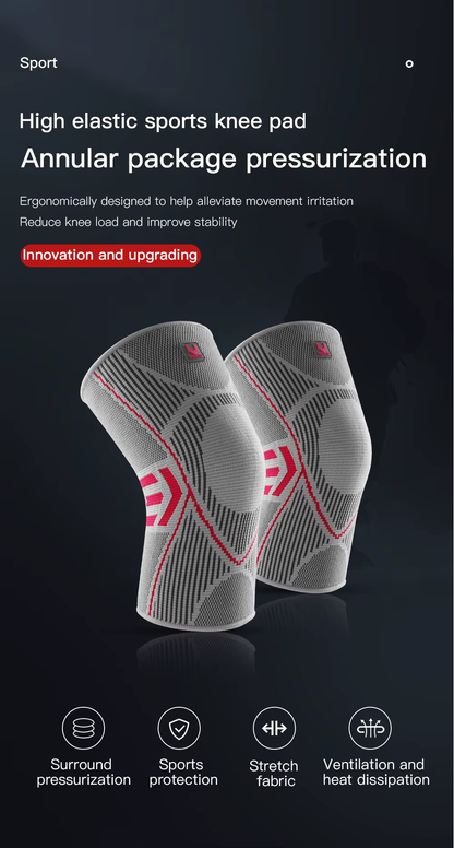 Silicone Knee Pad – Sports Knee Support for Training & Games
