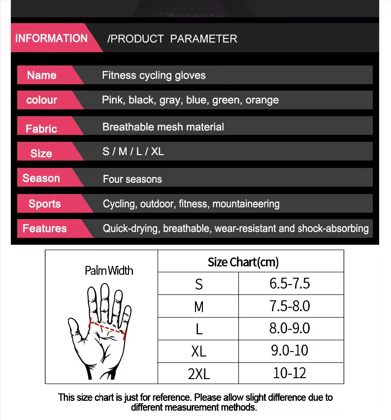 Gym Gloves Fitness Training