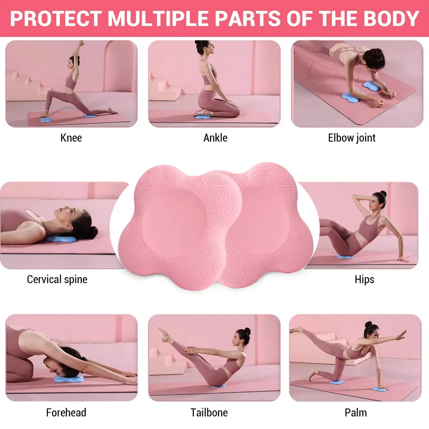 Yoga Knee Pad - Support Cushion for Yoga & Pilates